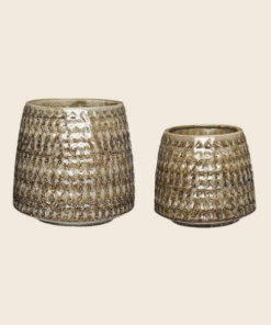 Hubsch Medium Capri Stoneware Pot