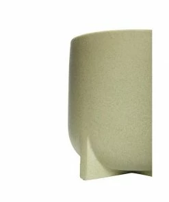 Hubsch Pot En Ceramique Vert Amande