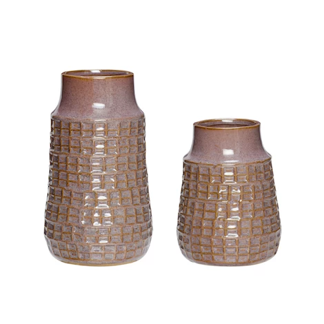 Hubsch Hübsch | Textured Ceramic Vase | Small