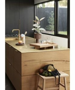 Hubsch Plateau En Chene Naturel