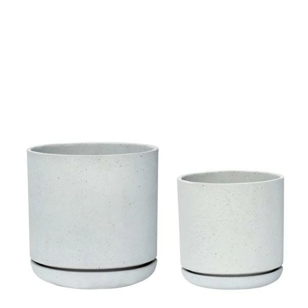 Hubsch Hübsch | Large Terrace Pot | Grey