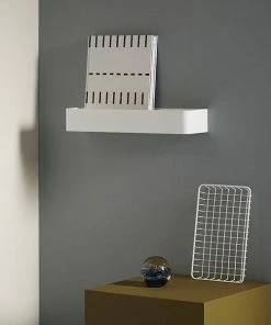 Hubsch Etagere Blanche En Metal