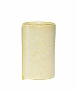 Hubsch Hübsch | Leaf Pot Small | Yellow