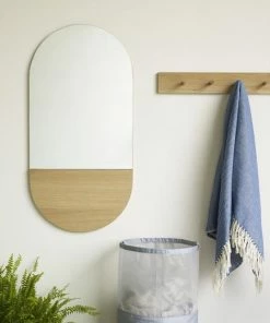 Hubsch Porte Manteau Crochet En Chene