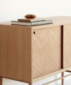 Hubsch Rolla Amber Glass Paper Weight