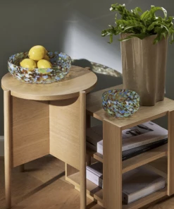 Hubsch Glass Confetti Bowl | 2 Sizes