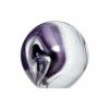 Hubsch Purple Wave Glass Paper Weight