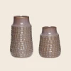 Hubsch Ceramic Grid Vase