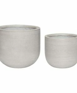 Hubsch Hübsch | Small Bay Pot | Off-white