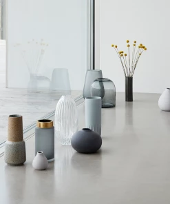 Hubsch Hübsch | Ceramic Vase | Grey