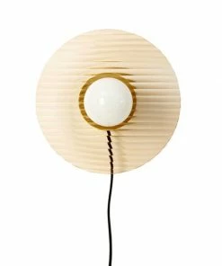 Hubsch Applique Murale Halo En Verre Ambré