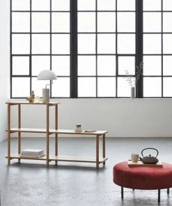 Hubsch Small Oak Wood Square Serving Tray