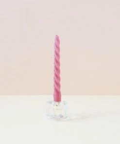 Hubsch Candlestick Glass Clear Kerzenhalter Aus Glas Von Interior