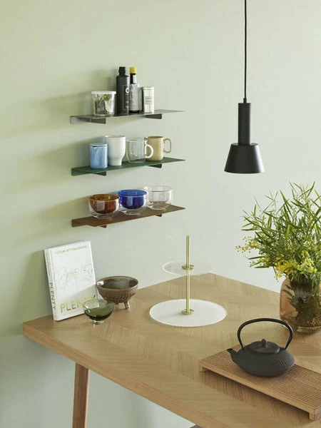 Hubsch Kiosk Glass Bowl - Amber