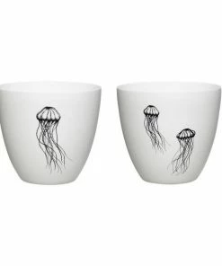 Hubsch Porcelain Tea Light Holder