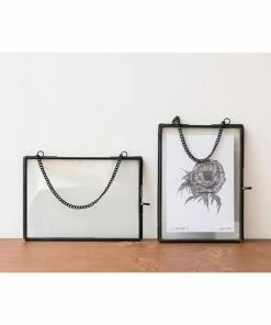 Hubsch Cadre À Suspendre Noir Paysage