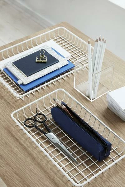 Hubsch Grille Metallique Blanche Mm