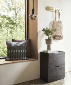 Hubsch Pot En Ceramique Beige Petit Modele