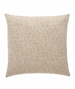 Hubsch White & Orange Cushion 60x60cm