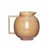 Hubsch Brown Ceramic Jug