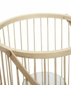 Hubsch Bamboo Outdoor Lantern in Large Size
