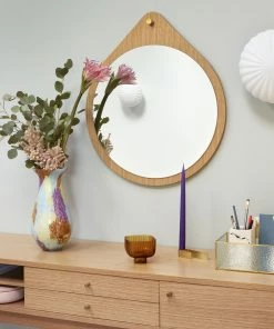 Hubsch Multicolour Glass Vase