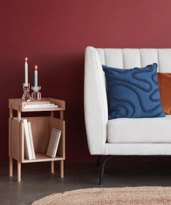 Hubsch Candlestick Glass Clear Tall