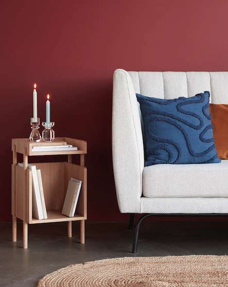 Hubsch Candlestick Glass Clear Tall