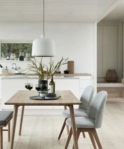 Hubsch Tall White Metal Standing Planter