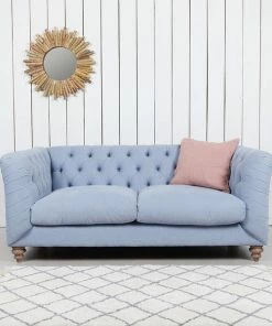 Hubsch Cream & Grey Diamond Pattern Cotton Rug