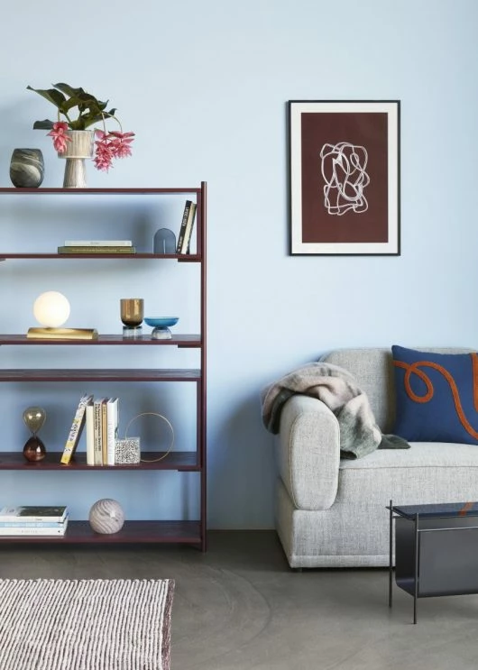 Hubsch Small Detachable Glass Bowl Blue/Smoke