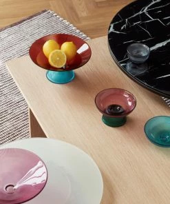 Hubsch Bon Bon Bowl In Pink