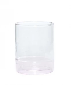 Hubsch Kiosk Glass - Pink