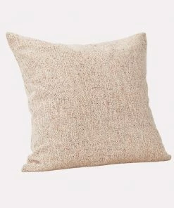 Hubsch Orange and Sand Speckle Cushion 60x60