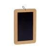 Hubsch Small Massive Oak Wooden Frame Gravel Board Slate
