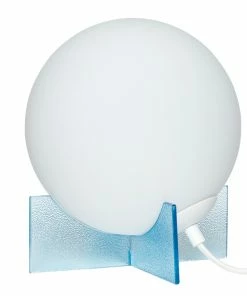 Hubsch Opal Blue Table Lamp