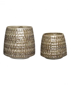 Hubsch Medium Capri Stoneware Pot