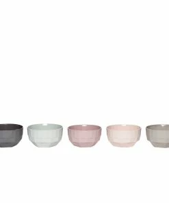 Hubsch Geometric snack bowl - 5 colours available