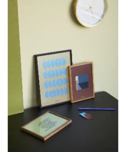 Hubsch Brass Wall Clock