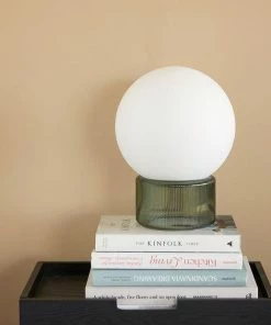 Hubsch Lampe Sphere Opale A Poser