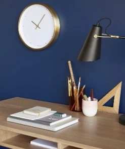 Hubsch Brass Wall Clock