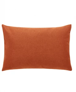 Hubsch Cushion with Filler, Velour/Polyester, Amber