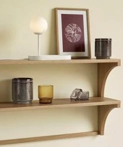 Hubsch Lampe De Table Grise En Fer