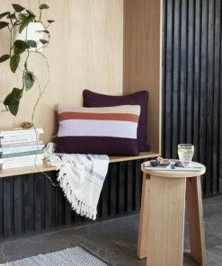 Hubsch Oak Nature Stool