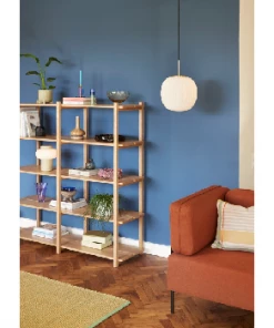 Hubsch Green Split Stoneware Pot Large