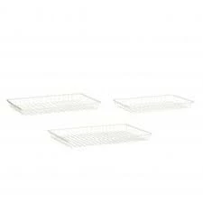 Hubsch Grille Metallique Blanche Mm