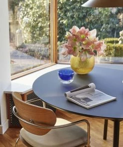 Hubsch Kiosk Glass Bowl - Blue