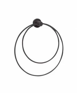 Hubsch Towel Holder Black