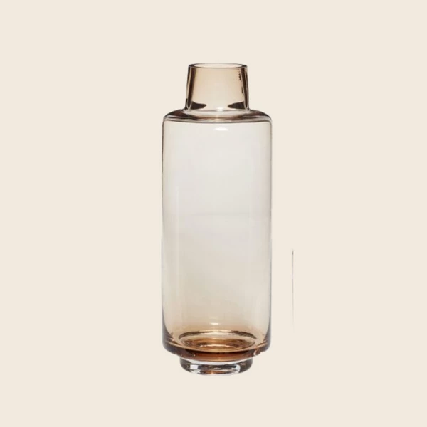Hubsch Tall Amber Vase