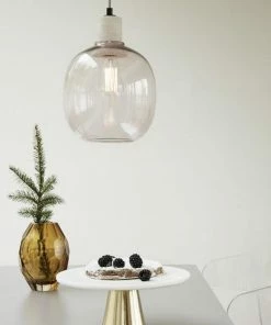 Hubsch Hübsch | Facet Vase | Amber